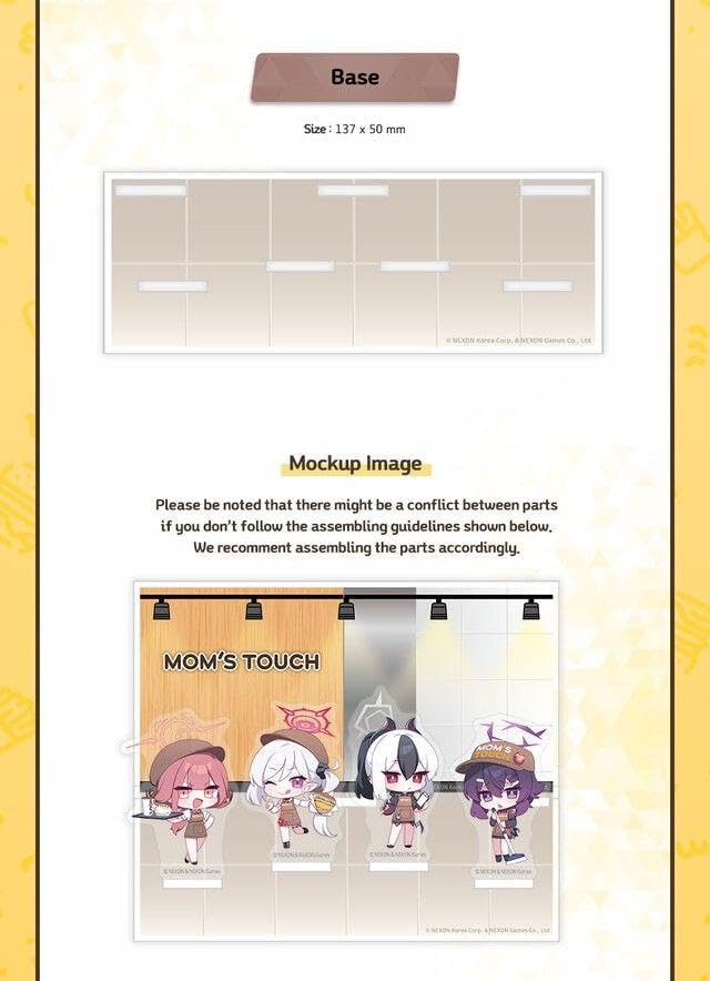 韓国限定】ブルーアーカイブ マムズタッチコラボ アクスタ ブルアカ 2